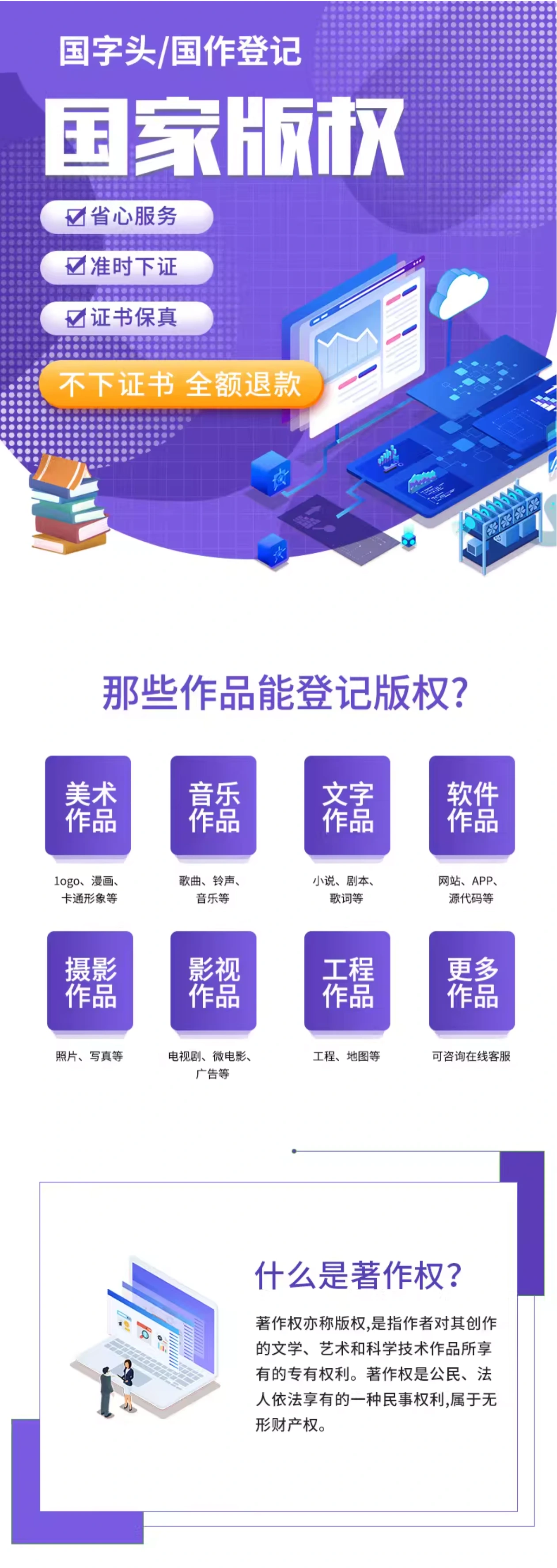 国家级作品版权登记